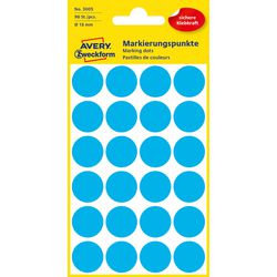 Punti di marcatura Avery Zweckform 3005 blu 96 pezzi