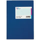 Libro contanti König Ebhardt A5 148x210mm blu a righe 96 fogli per libro