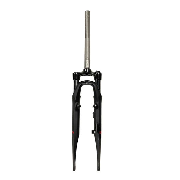Forcella ammortizzata Zoom 28 ⅛ filo alluminio nero opaco