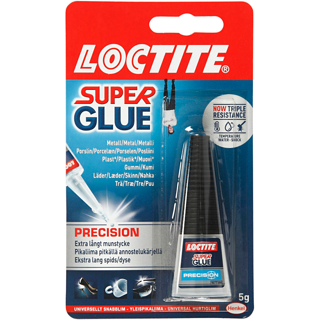 Loctite Precision Secondelue, 5 gr 1 bottle