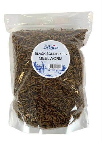 De vries meelworm soldado negro mosca