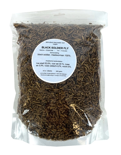 De vries meelworm soldado negro mosca