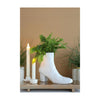 Ideas 4 seasons vaas bootie crème ø7x22x19cm