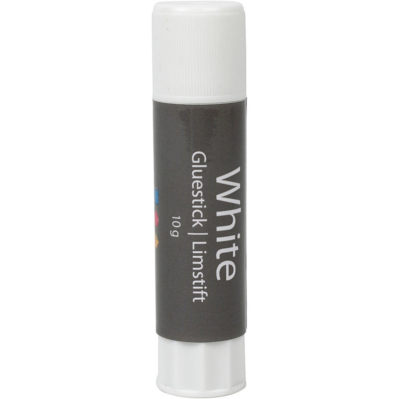 Creativ company pegamento blanco en barra, redondo, 10 gr, 1 pieza