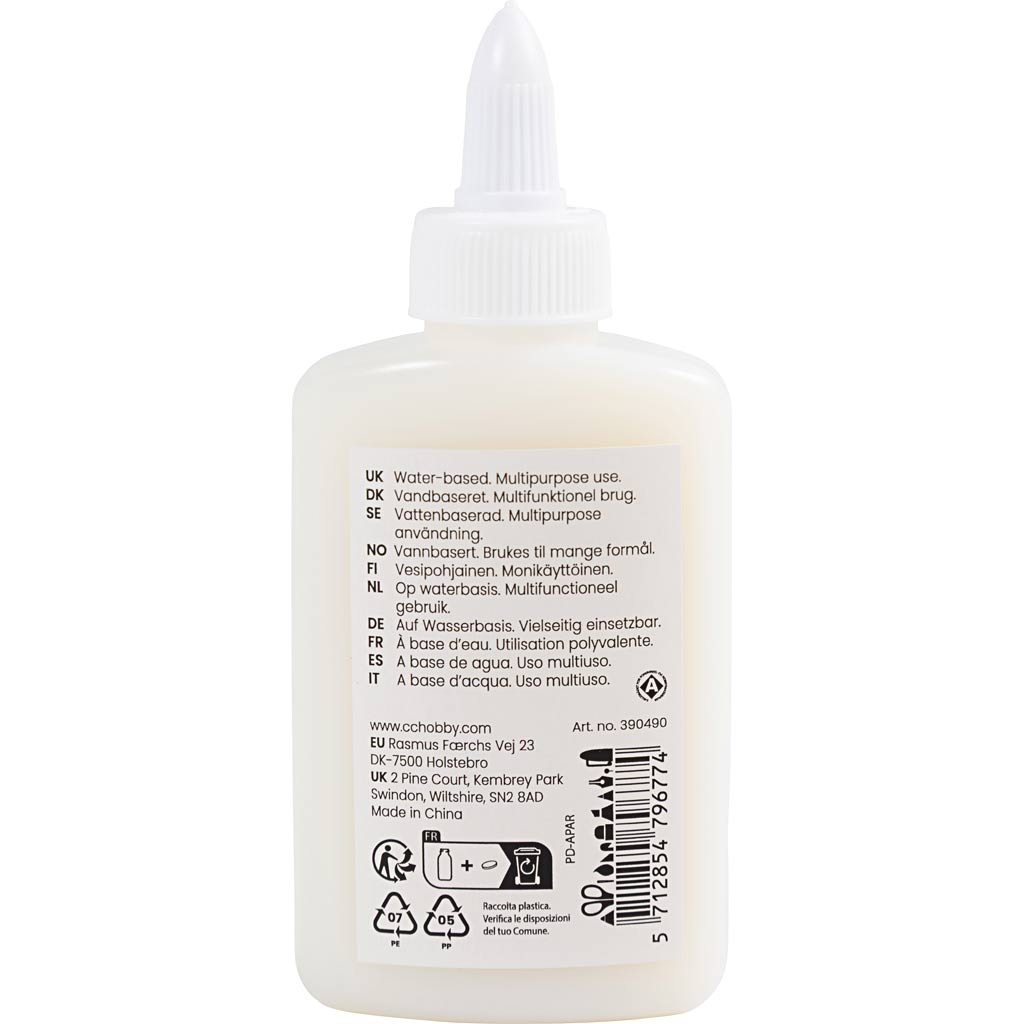 Colla multiuso Creative Company, 1 flacone da 100 ml