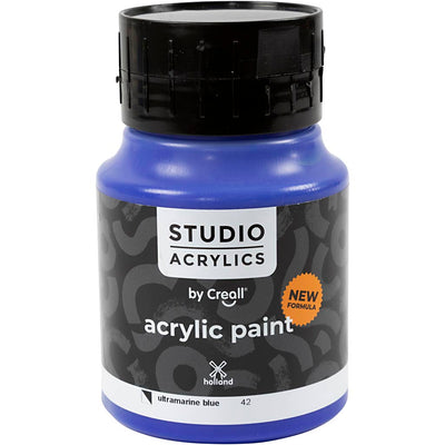 Https: www.cchobby.nl creall-studio-acrylverf-semi-dekkend-ultramarine-blue-42-500-ml-1-fles