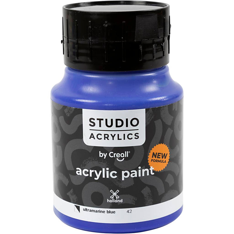 Https: www.cchobby.nl creall-studio-acrylverf-semi-dekkend-ultramarine-blue-42-500-ml-1-fles