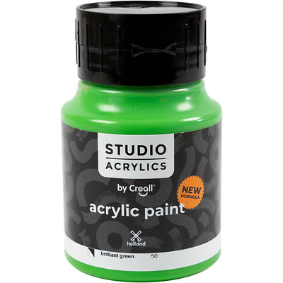 Https: www.cchobby.nl creall-studio-acrylverf-semi-dekkend-brilliant-green-50-500-ml-1-fles