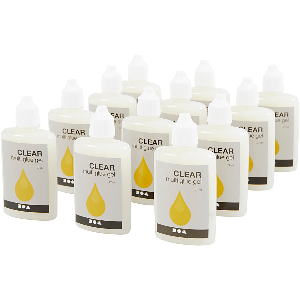 Pegamento múltiple Creativ Company, 12x27 ml 1 caja