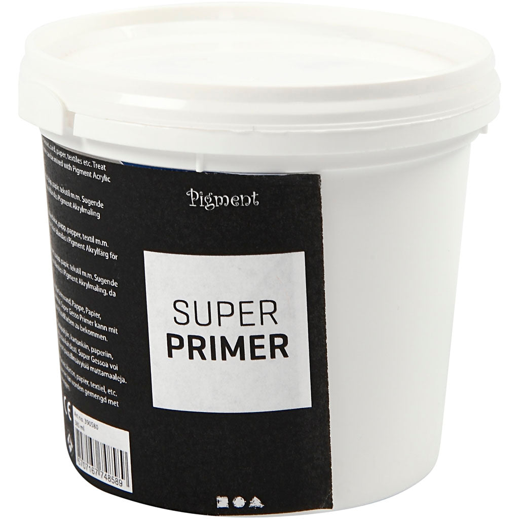 Pigmento super gesso, blanco, 385 ml 1 caja