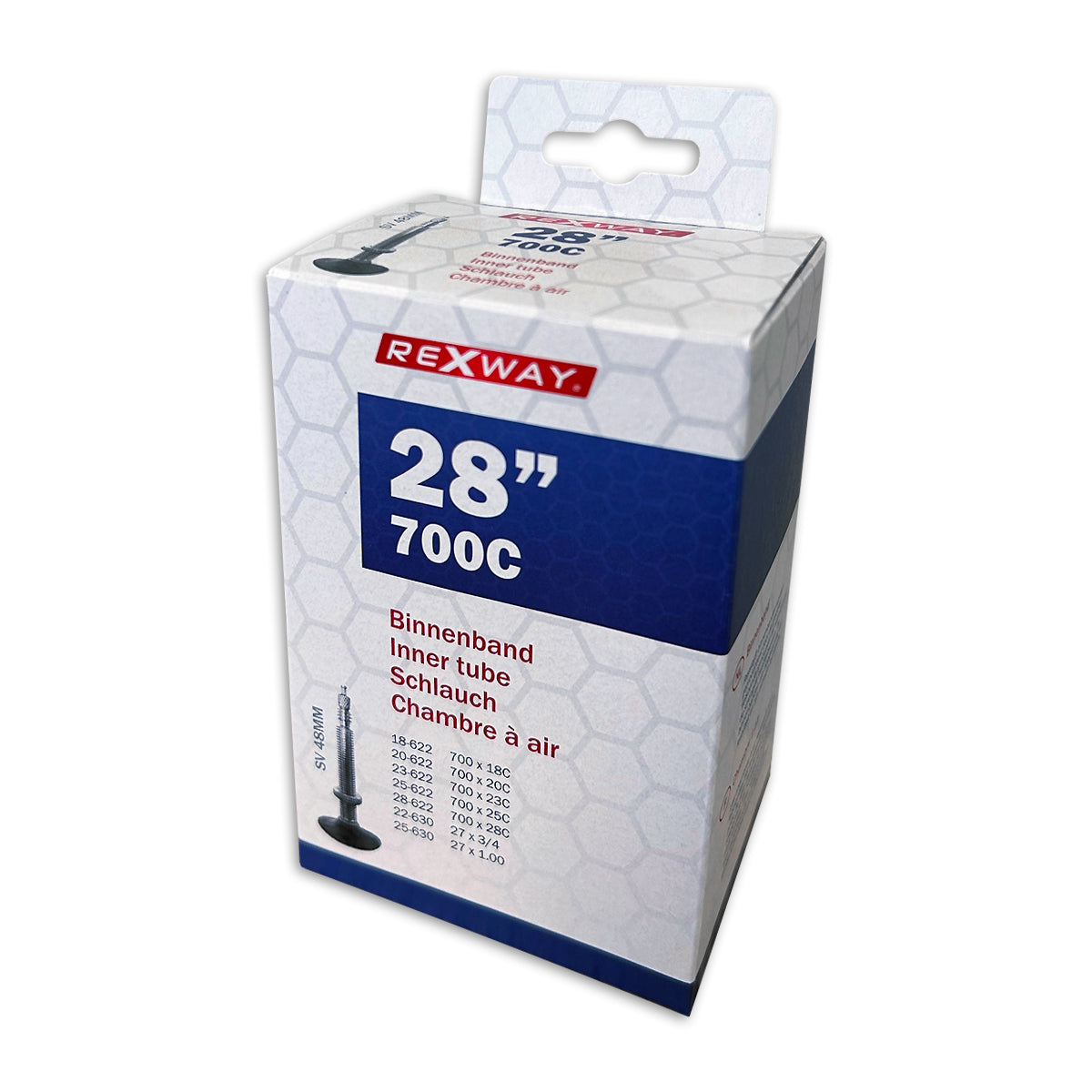 Binnenband de bicicleta Rexway 28 pulgadas 700C SV