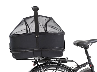 Trixie Bicycle Basket Luggage Carrier Black Black