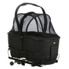 Trixie Basket Basket Basket Carrier largo nero