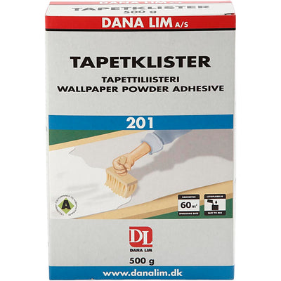 Pegamento para papel pintado Dana, 500 gr 1 caja