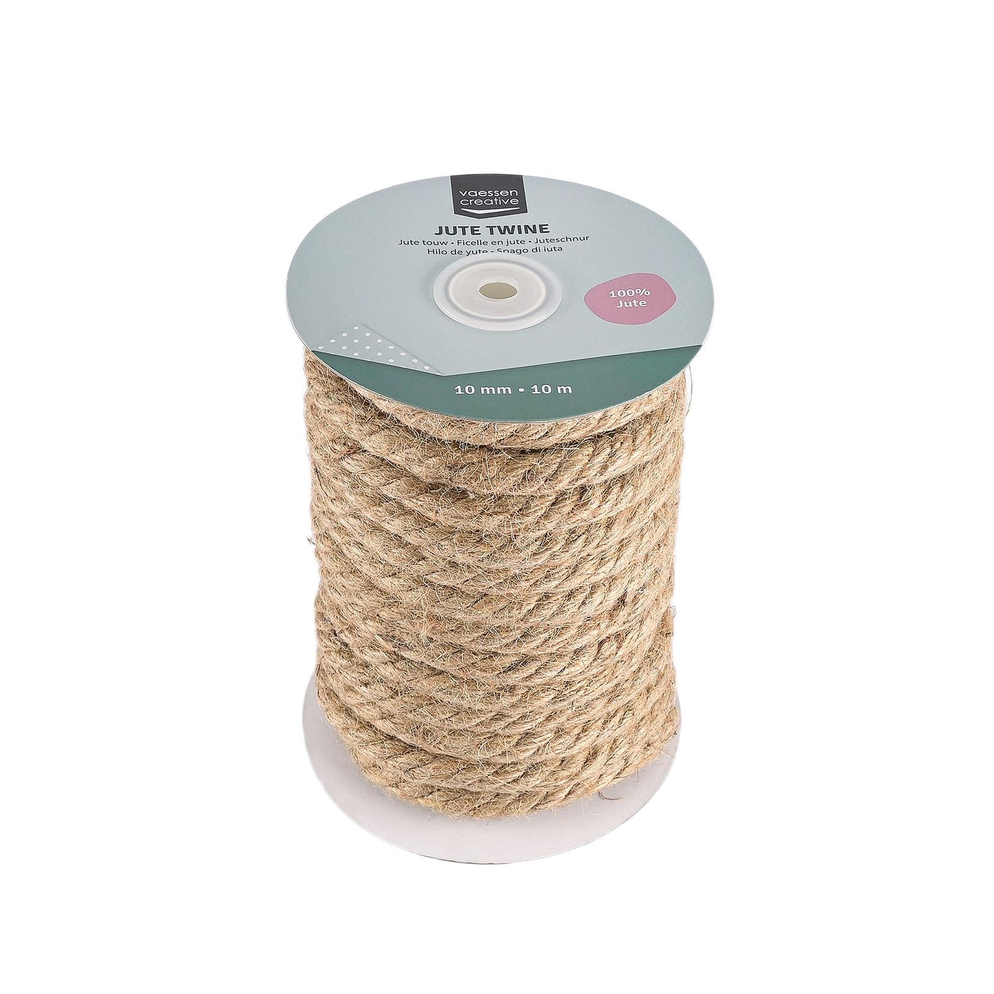 Vaessen creative • corda di iuta naturale 10mmx10m