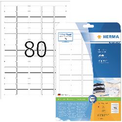 Etichette sans marque herma bianche 35,6x16,9 premium a4 2000 pz.