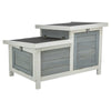Trixie rodent house with 2 inputs Gray White