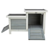 Trixie rodent house with 2 inputs Gray White