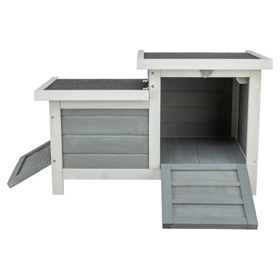 Trixie rodent house with 2 inputs Gray White