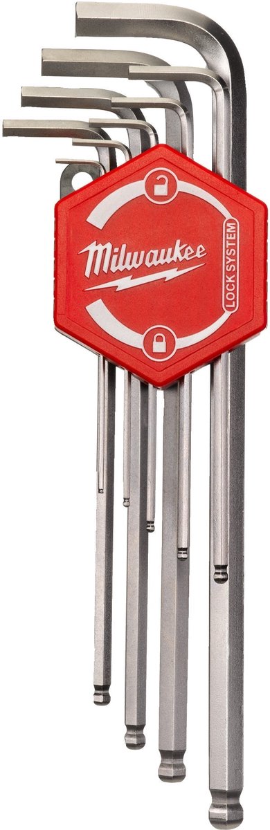 Juego de llaves hexagonales Milwaukee | 9 piezas - 4932478621