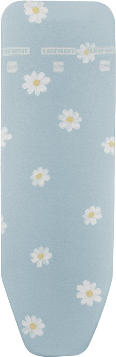 Copriasse da stiro Leifheit - cotone classico - s m - fiori azzurri
