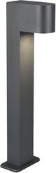 Trio roya - poste de iluminación - antracita - excl. 1x gu10 4,9w - iluminación exterior - ip44
