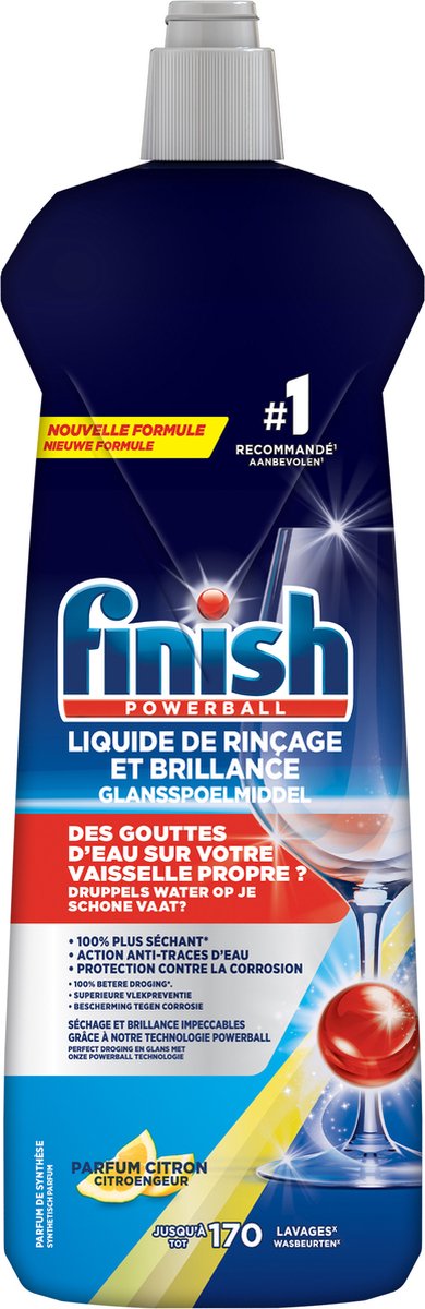 Finish brillantante limone - 170 lavaggi - 800 ml