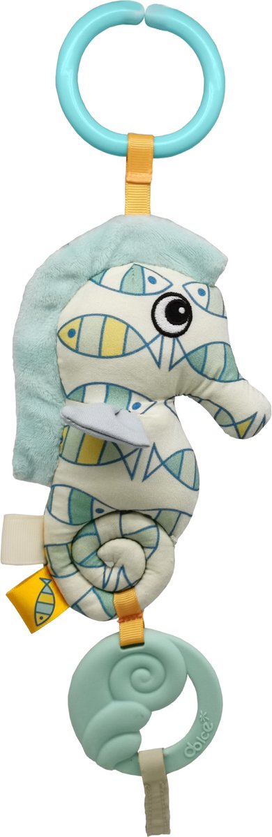 Dolce Toys colgante de actividad oceánica de juguete - caballito de mar sammy