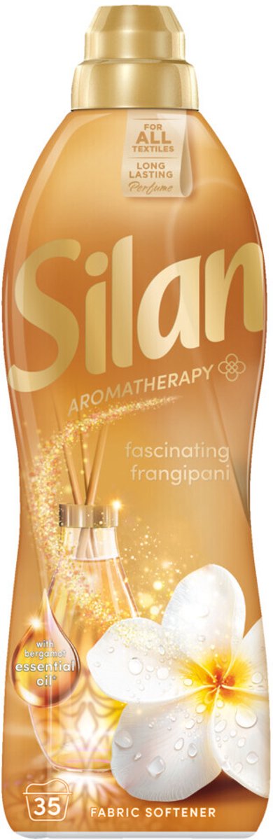 Ammorbidente Silan - aroma terapia - frangipani riparatore 770ml - 12x 35 lavaggi - confezione risparmio