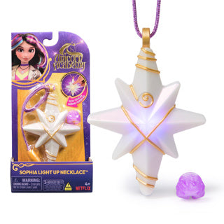 Collana e anello illuminata dell'Unicorn Academy