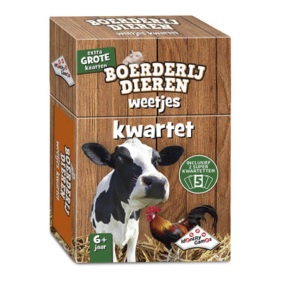 Giochi di identità Farm Animals Facts Quartet