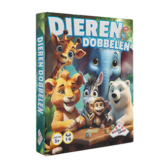 Identity games dieren dobbelen - 1 tot 6 spelers