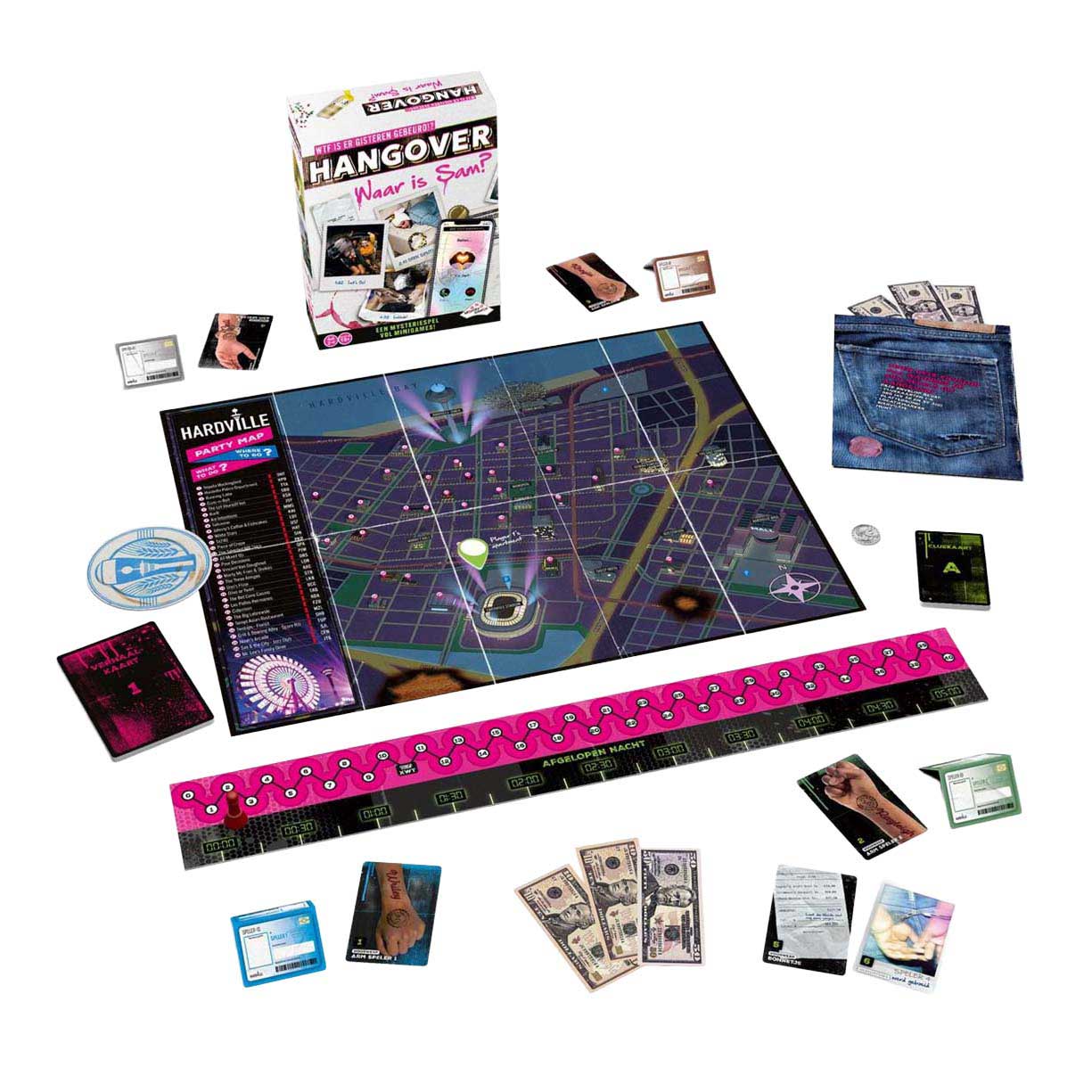 Juegos de identidad, el juego del misterio de la resaca - 2 a 4 jugadores