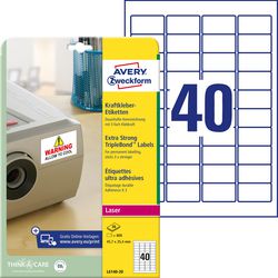 Etichette multifunzionali avery zweckform l614020 800 pezzi
