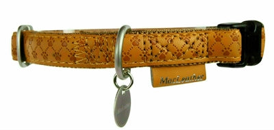 Colletto macleather marrone