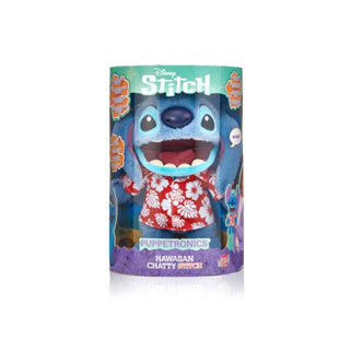 Disney Hawaiian Chatty Stitch Deluxe Pupppetronic 32 cm