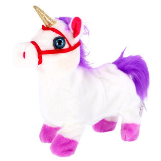 Pluchiez Go Go Walkimals Interactive Unicorn hug