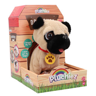 Peluche bulldog francese Frankie che abbaia con scarichi