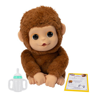 Moose Toys Littel Live Pets My Baby Monkey Play Figura