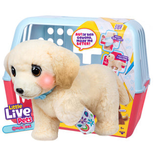 Spectron little live pets ouchies puppy cooper - interactieve knuffel