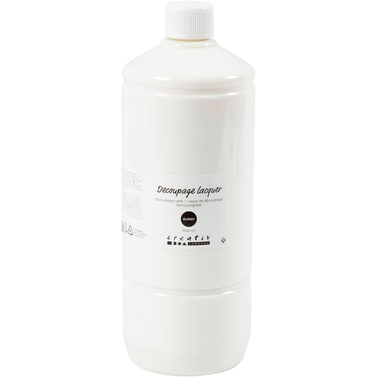 Laca para decoupage Creativ Company, brillante, 1000 ml 1 botella