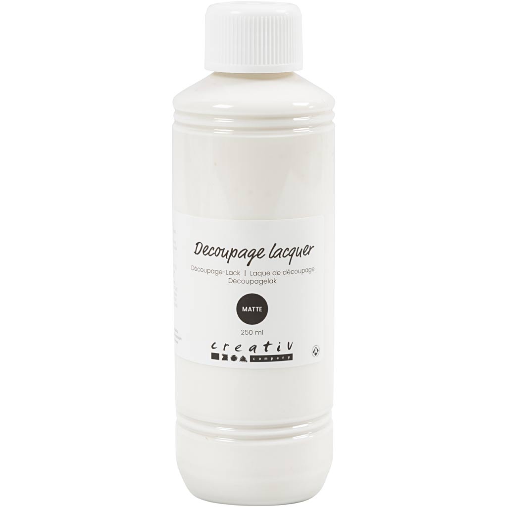 Laca para decoupage Creativ Company, mate, 250 ml 1 botella