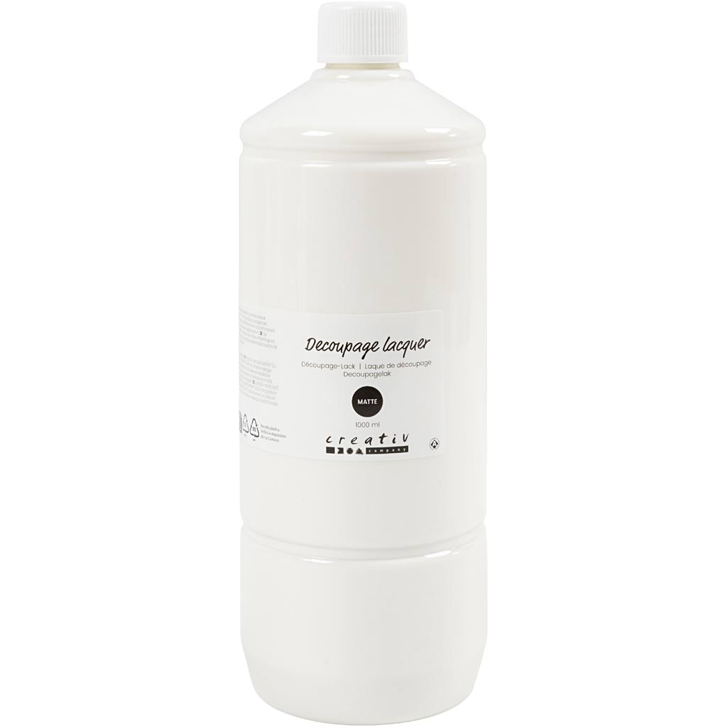 Laca para decoupage Creativ Company, mate, 1000 ml 1 botella
