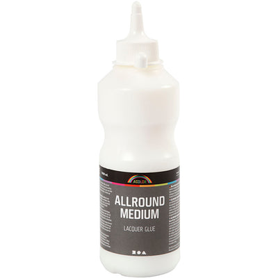 Laca adhesiva media todoterreno A-color, 500 ml 1 botella