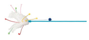 Trixie katten speelstok met veren assorti - afbeelding 1