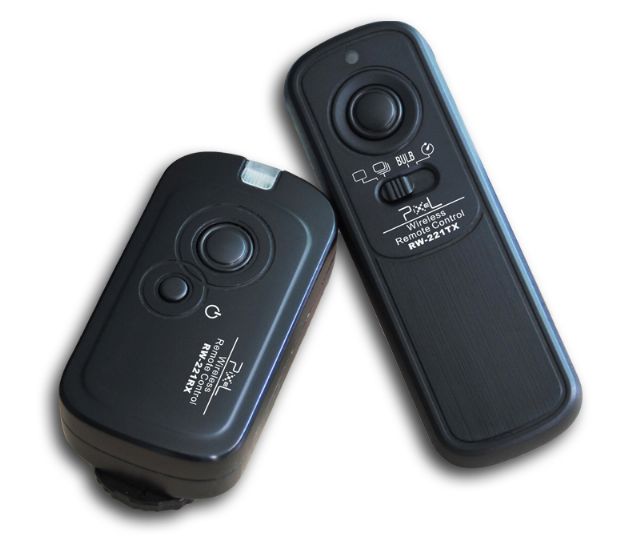 Control remoto inalámbrico de píxel RW-221 E3 Oppilas para Canon