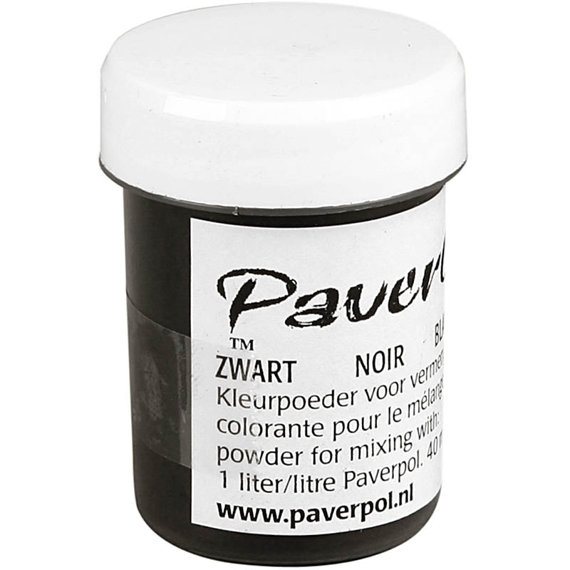 Paver color, black, 40 ml 1 box