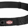 Trixie Collar Dog Premium Half -Slip Collar Black