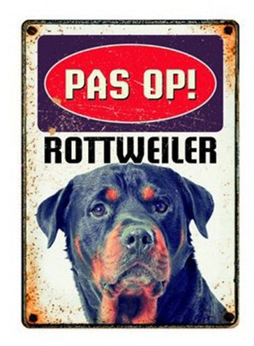 Molti regali waakkord blik rottweiler