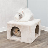 Trixie knaagdierhuis iglo pluche beige - afbeelding 2